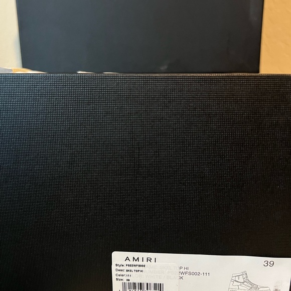 Amiri Skeleton High top Sneakers - Picture 7 of 8